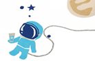 Papa, was trinken Astronauten?