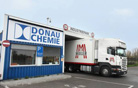 DONAUCHEM setzt bei Logistik auf Müller Transporte